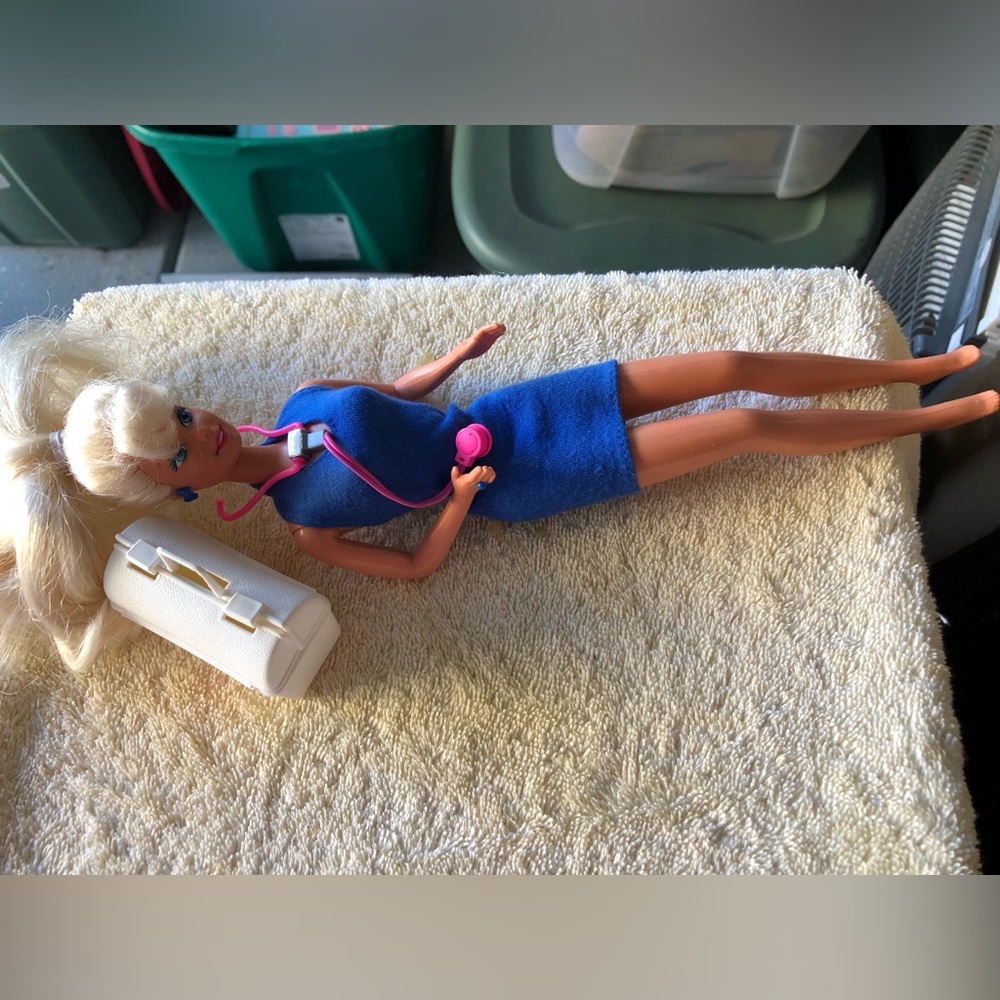 Vintage Dr. Barbie with Original Accessories